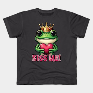 Frog Prince 36 Kids T-Shirt